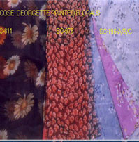 Viscose Floral Fabric